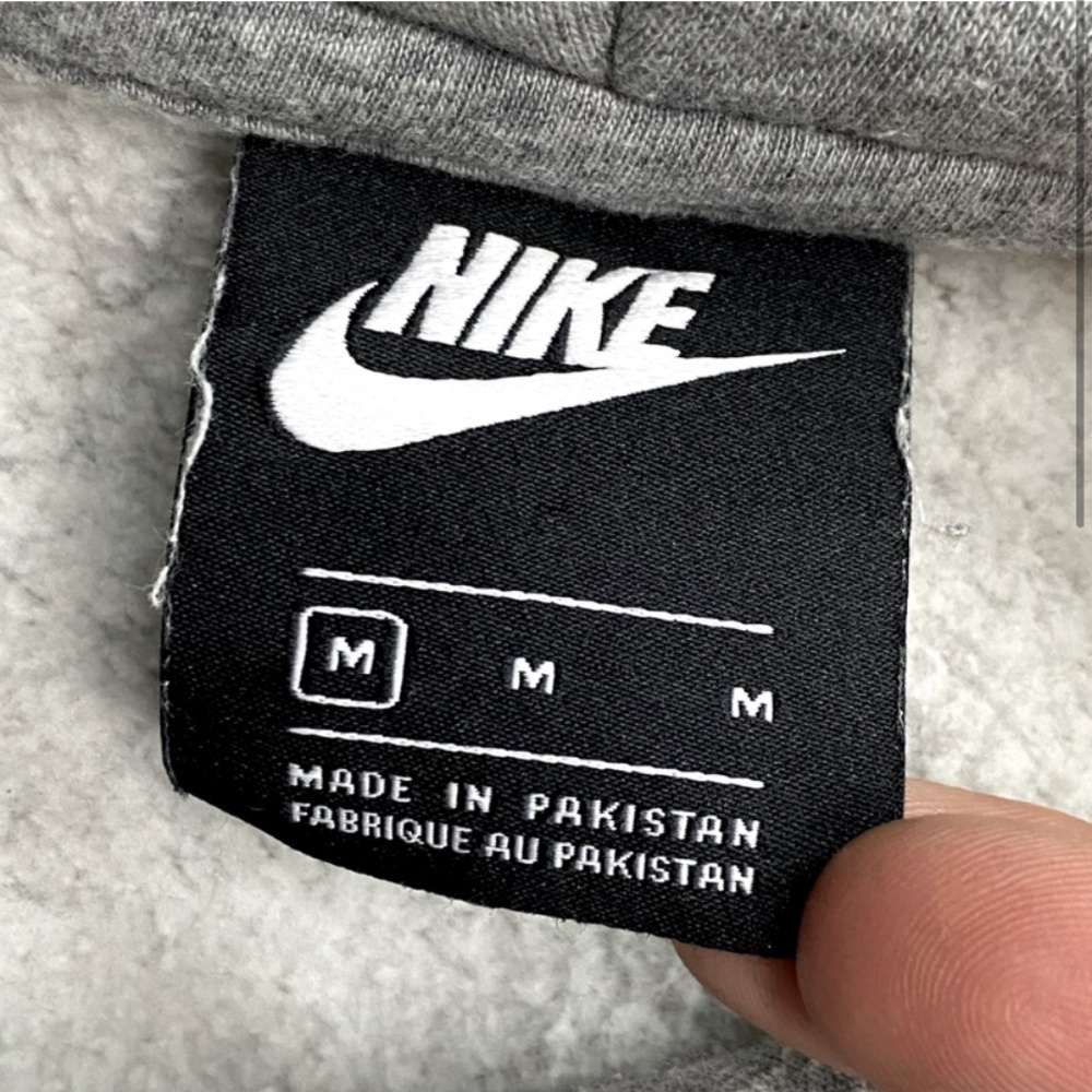 Nike Grey Hoodie M - Picture 3 of 13